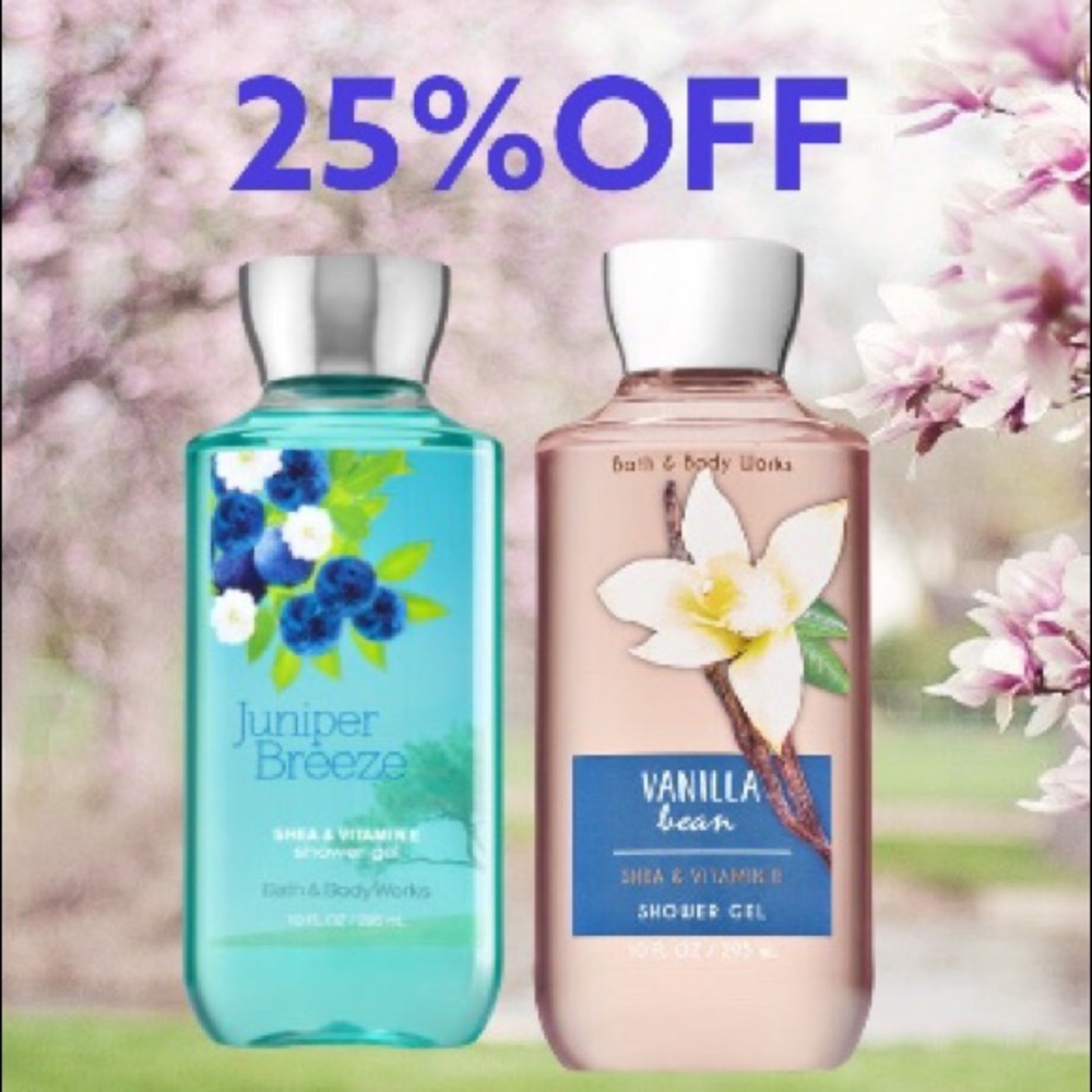 🆕 Two Bath & Body Works Shower Gel 10FL.OZ